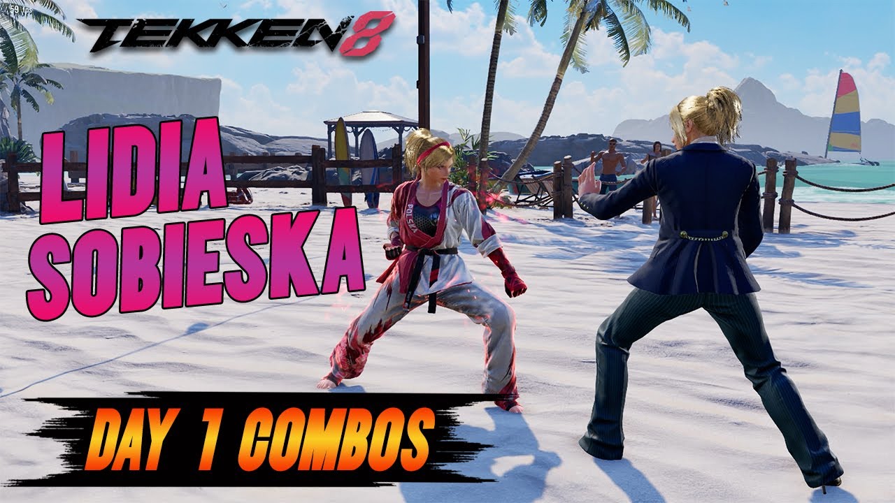 Tekken 8 | Lidia Sobieska | Day 1 Combos