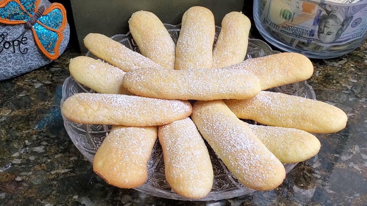 BISCOITOS CHAMPANHE- 3 INGREDIENTES,LACTOSE FREE