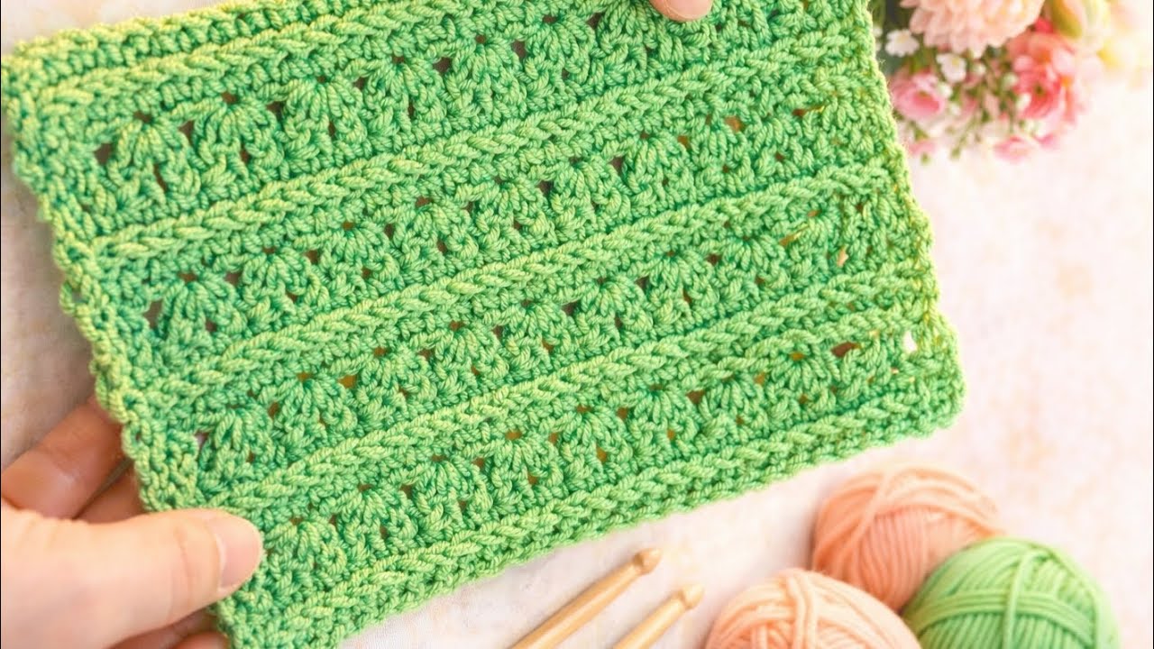 You’ll Love This Gorgeous Crochet Stitch! 😍 Easy & Eye-Catching Pattern