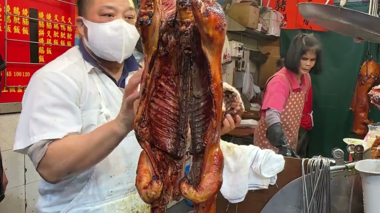 新强记皮脆牌五花腩 #roastedduck #streetfood #food  #燒鴨 #delicious #bbqpork #roastedgoose  #bbqduck