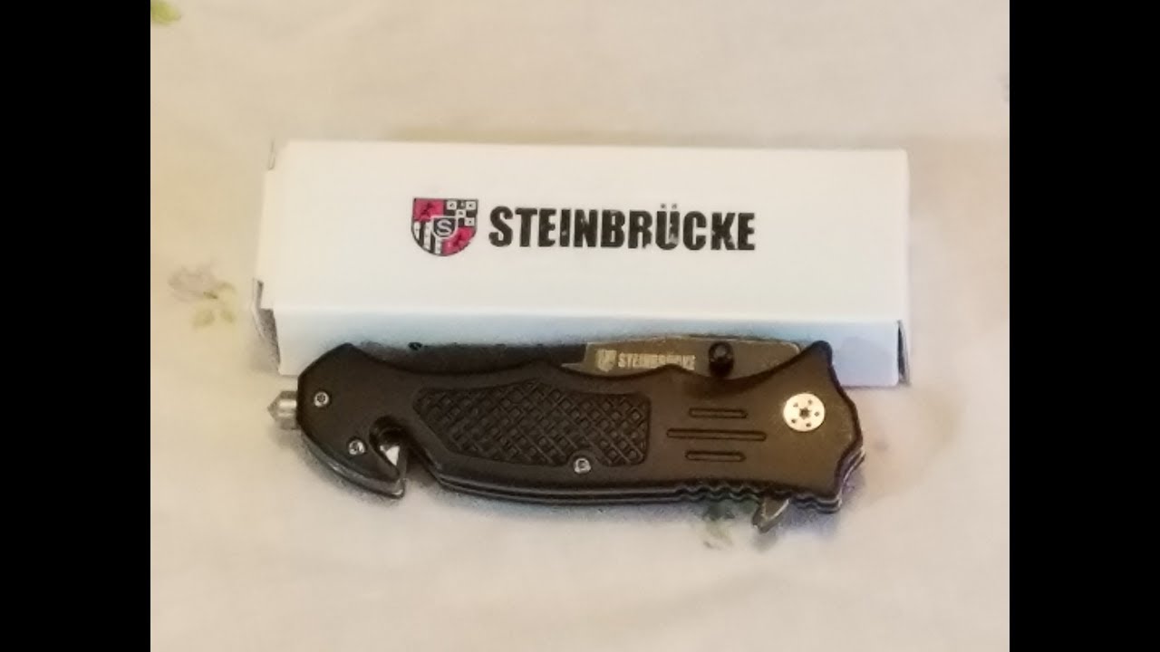 Steinbrucke Tactical Knife Spring Assisted Opening Vipon