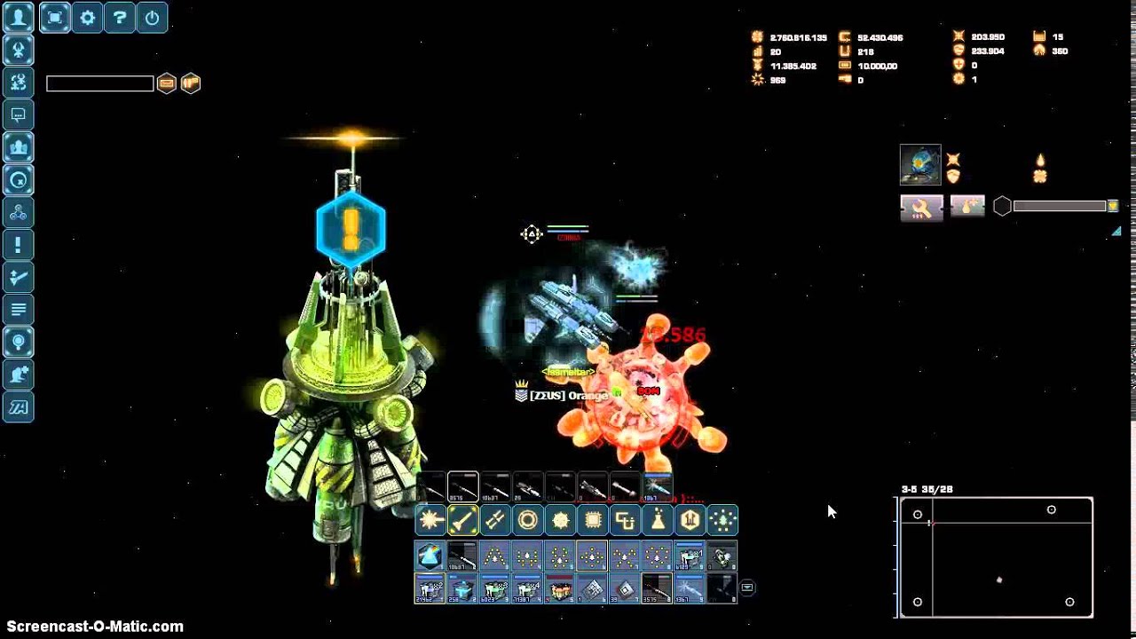 Darkorbit - How to take a Boss Lordakium (ChiefCaptain)