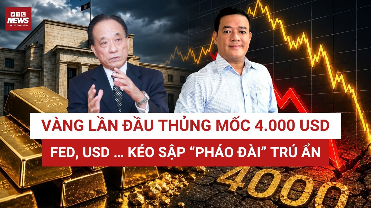 V&agrave;ng lần đầu thủng đ&aacute;y 4.000 USD kể từ năm ngo&aacute;i: Pha tạo đ&aacute;y k&iacute;ch hoạt chu kỳ tăng gi&aacute; 25%?