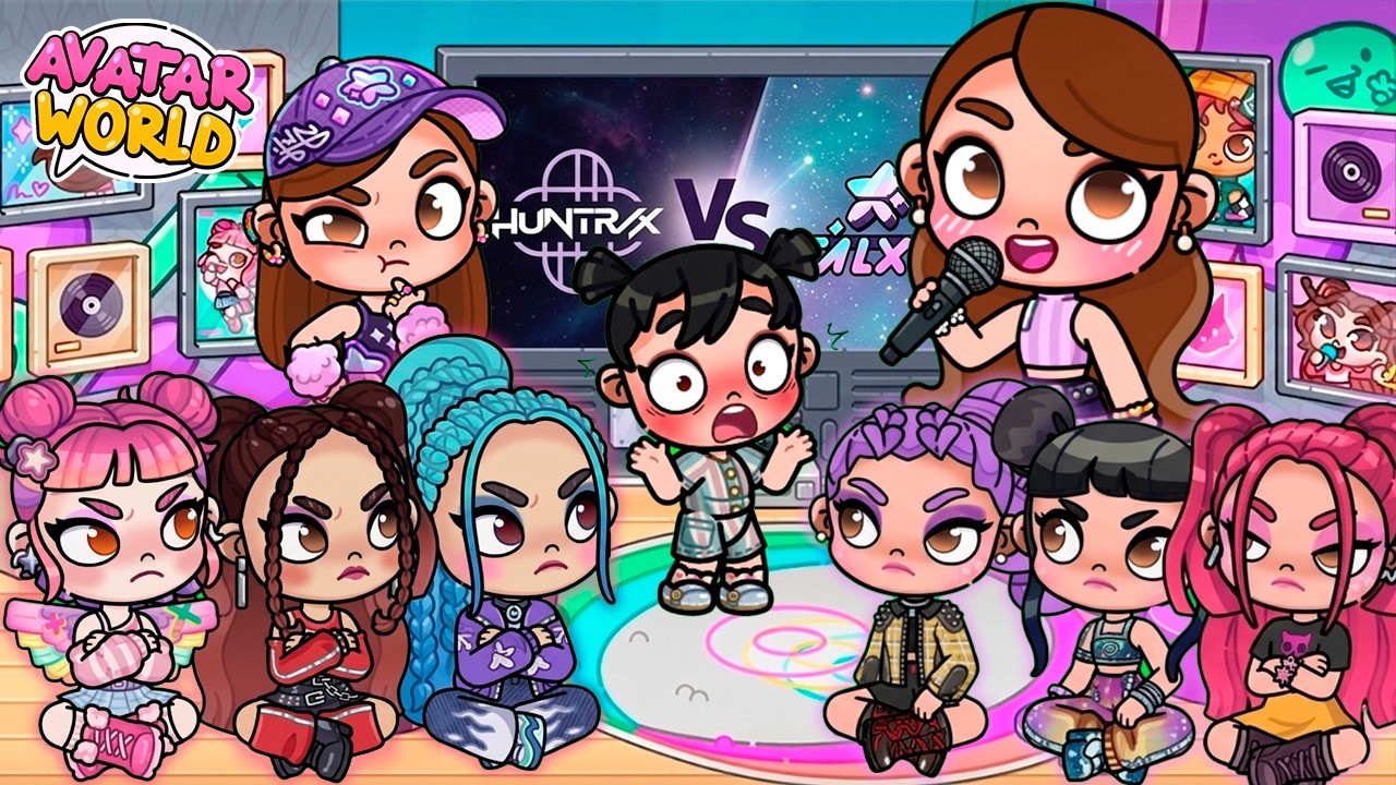 Huntrix vs Galxe💥 *La Batalla de Final del KPOP* en Avatar World