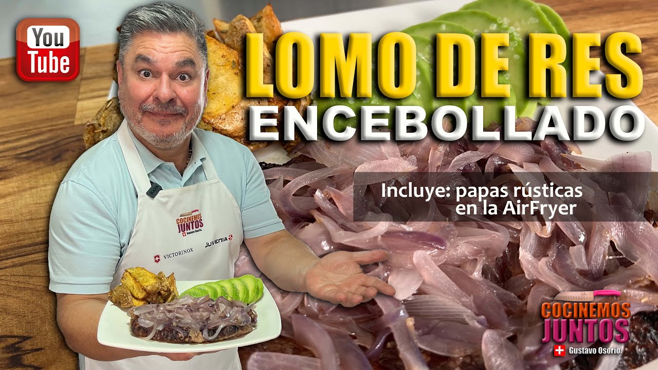 LOMO DE RES ENCEBOLLADO