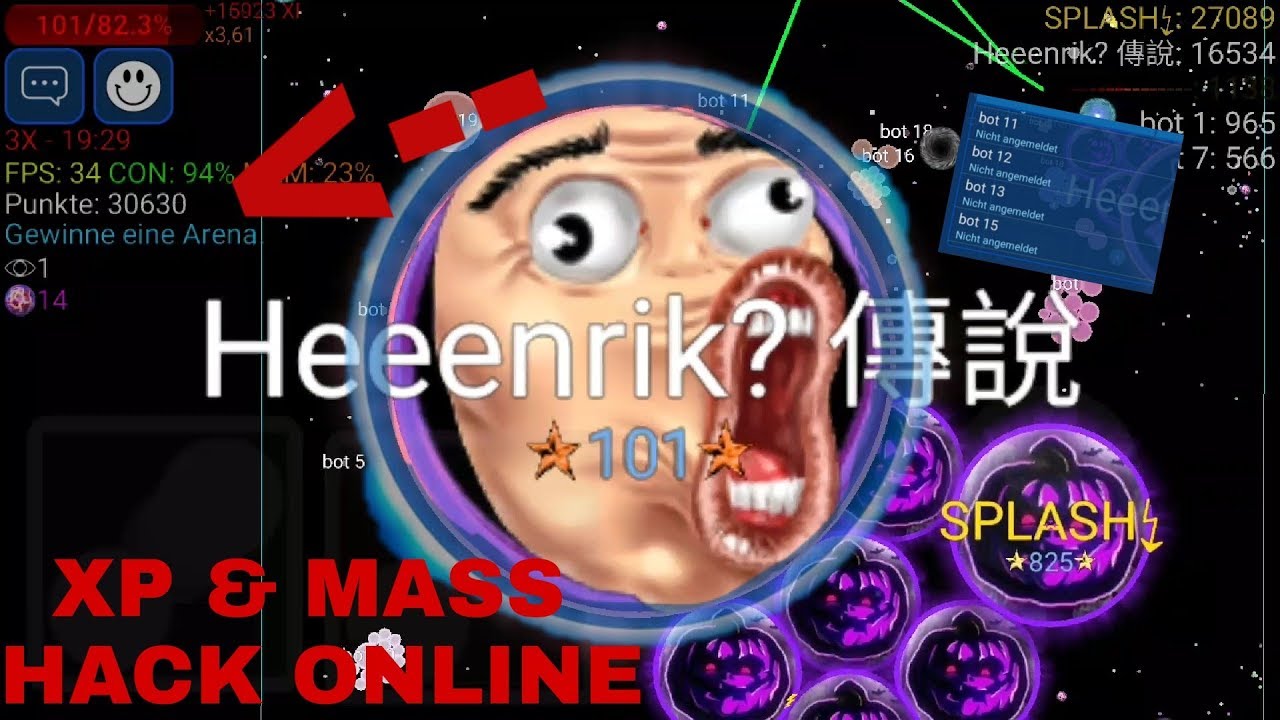 NEBULOUS.IO XP & MASS HACK ONLINE///NOT FIXED 100% WORKS