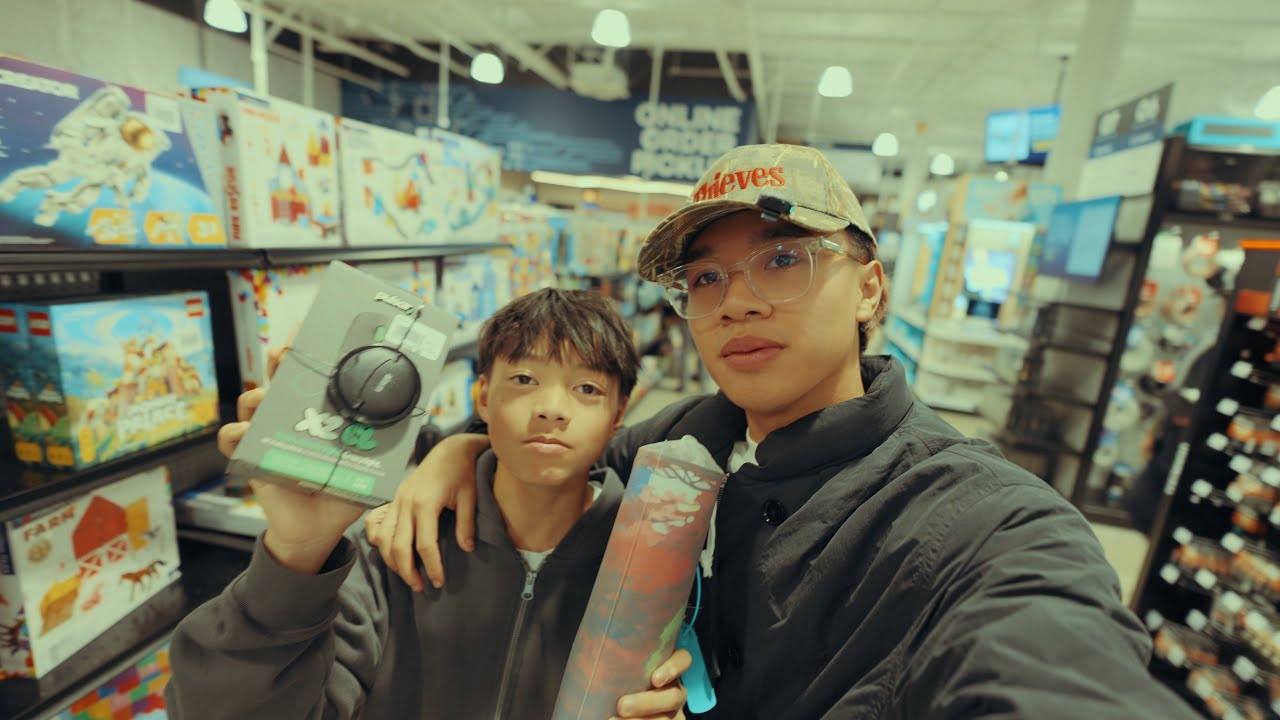 Surprising my 13 year old brother!