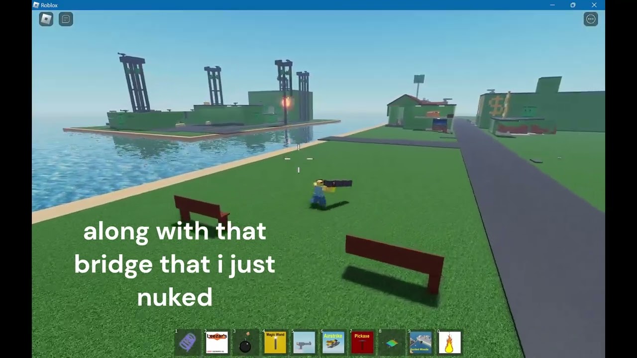 Roblox Destroy the island gameplay