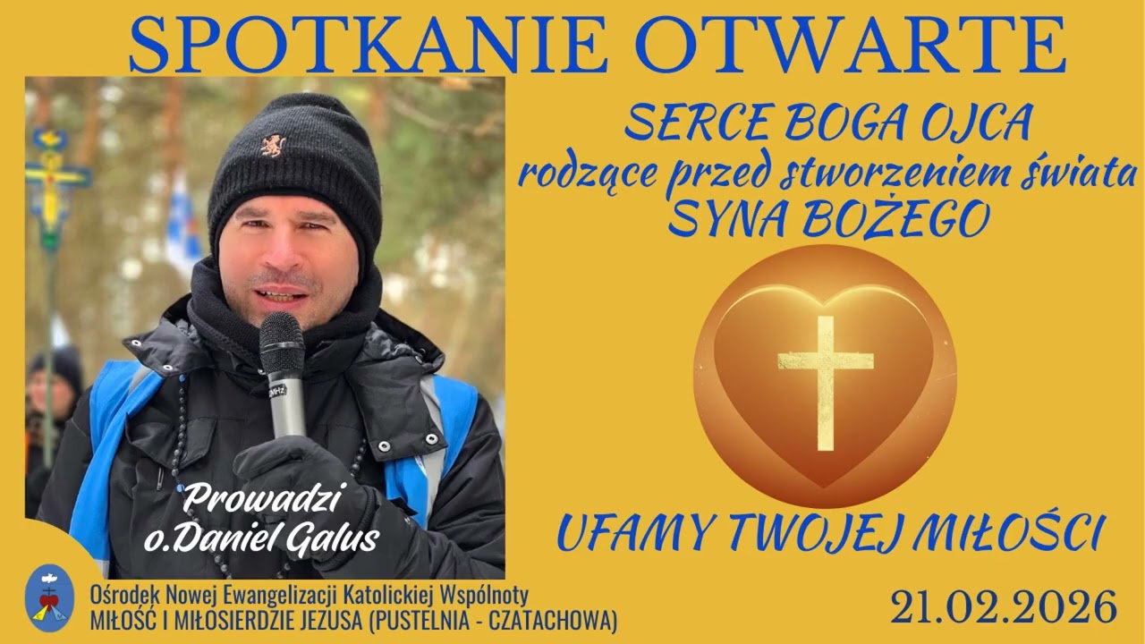 Spotkanie otwarte 21.02.2026 Czego boją się biskupi, sprawa sądowa - o.Daniel