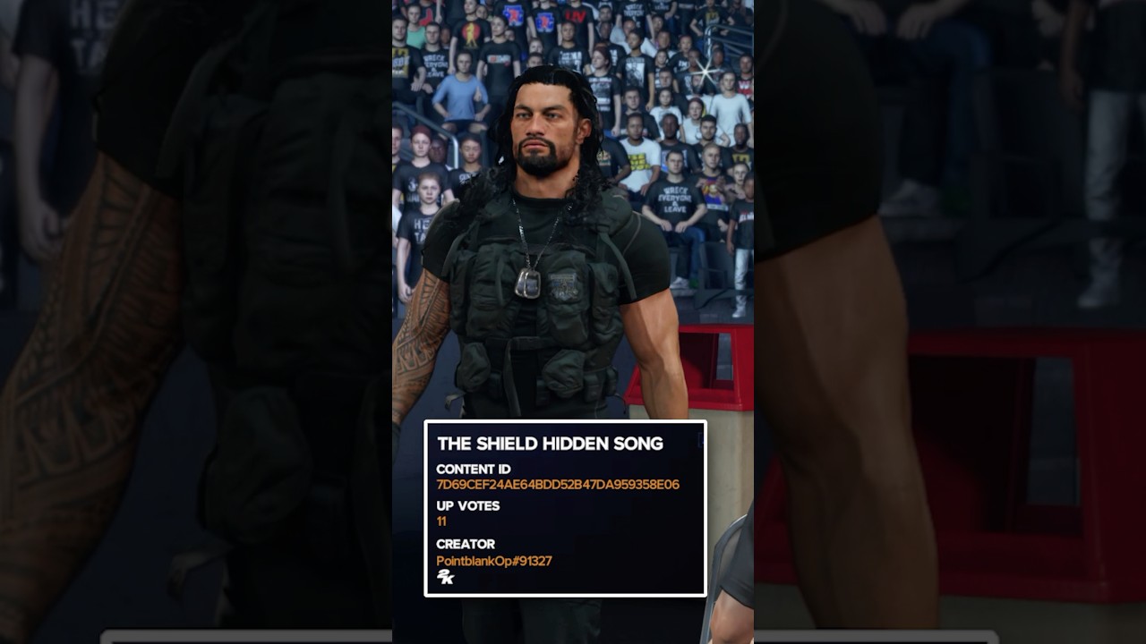 У меня есть щит в WWE 2K24, и ты тоже можешь!