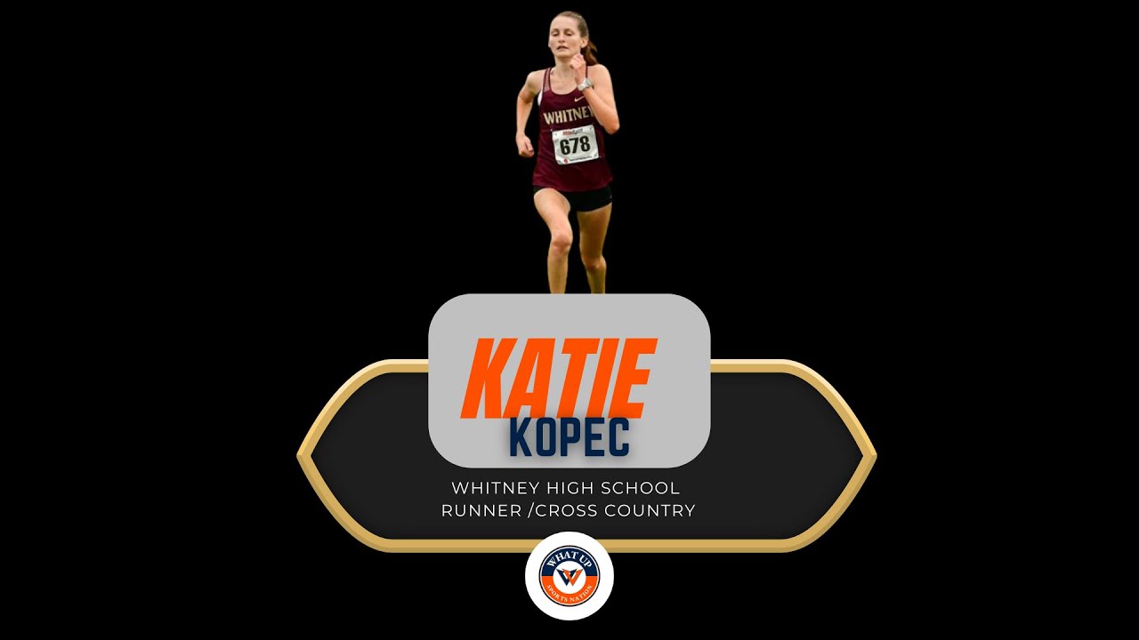 Katie Kopec Whitney High School CA State Top 10 Cross Country Runner