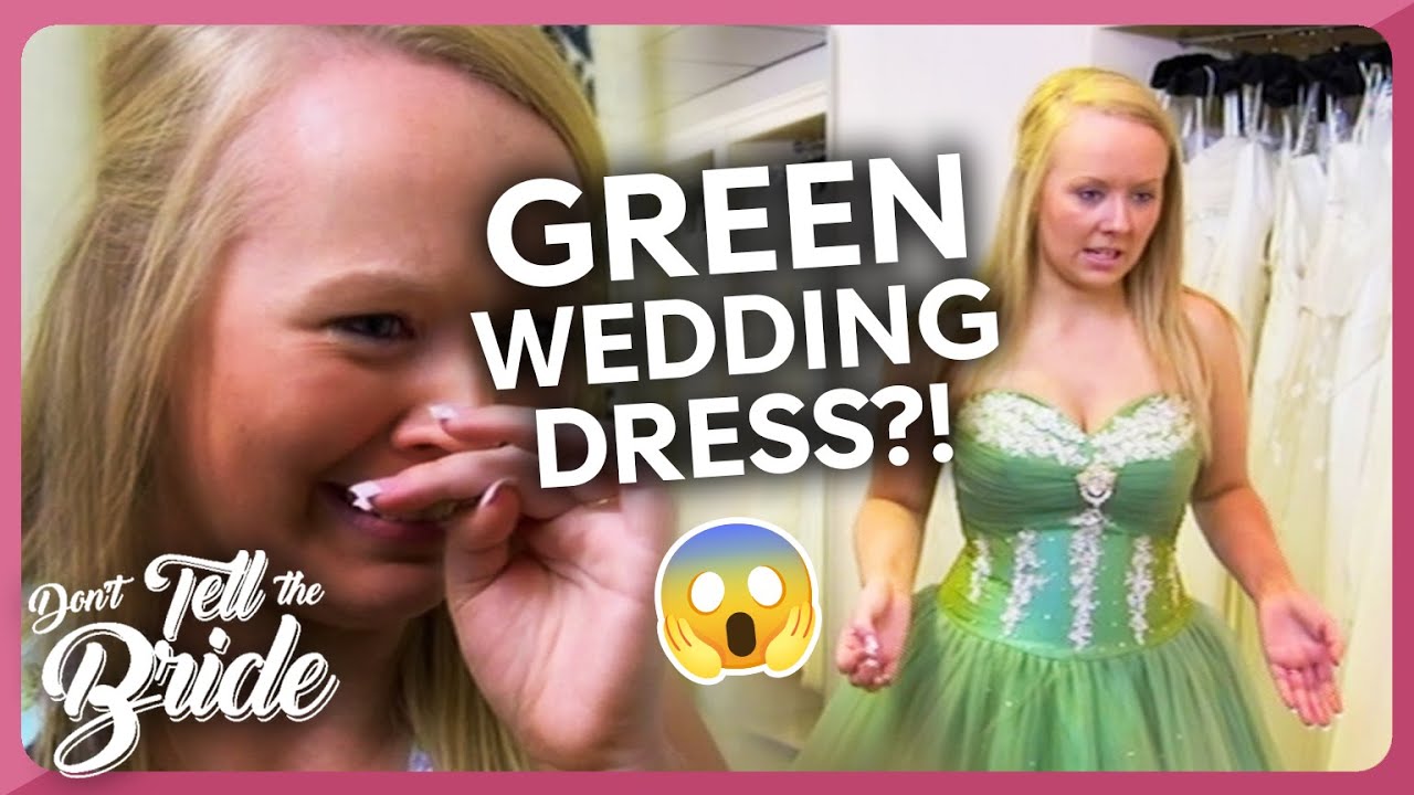 ЗЕЛЁНОЕ свадебное платье?! | Не говори невесте