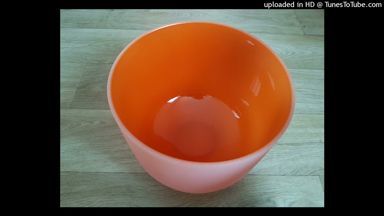 Bande sonore bol cristal chantant 3 min, not&eacute; R&eacute; (D), pour ressentir