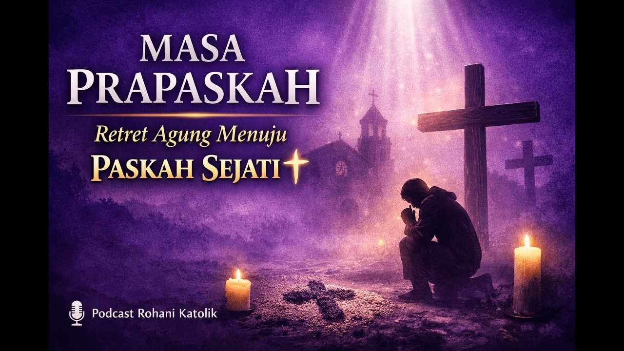 MASA PRAPASKAH 2026 ✝️ Retret Agung Menuju Paskah Sejati | Renungan Katolik Mendalam