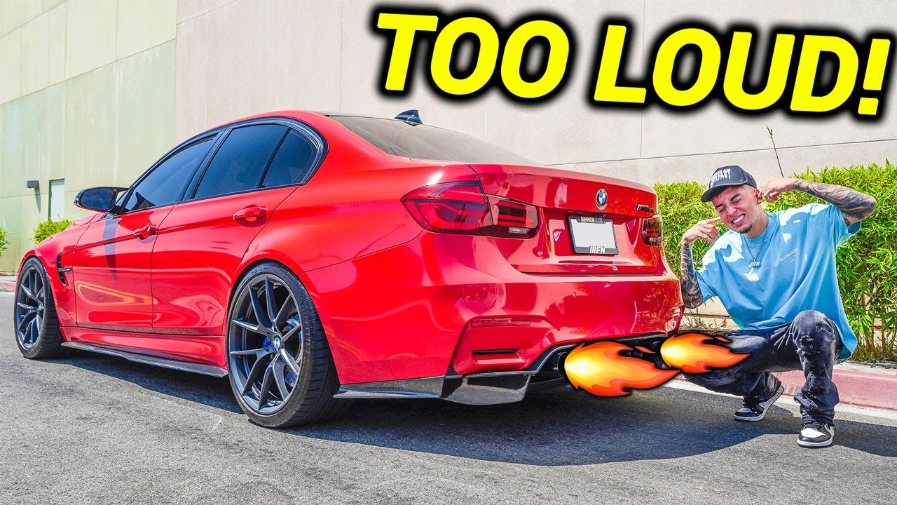 MAKING THE LOUDEST BMW M3 CS IN THE WORLD!!! (New Exhaust!)