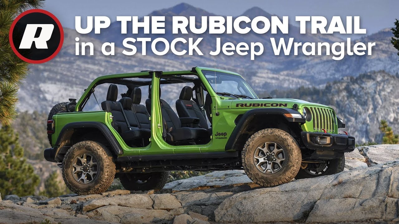 За рулем серийного Jeep Wrangler по тропе Рубикон