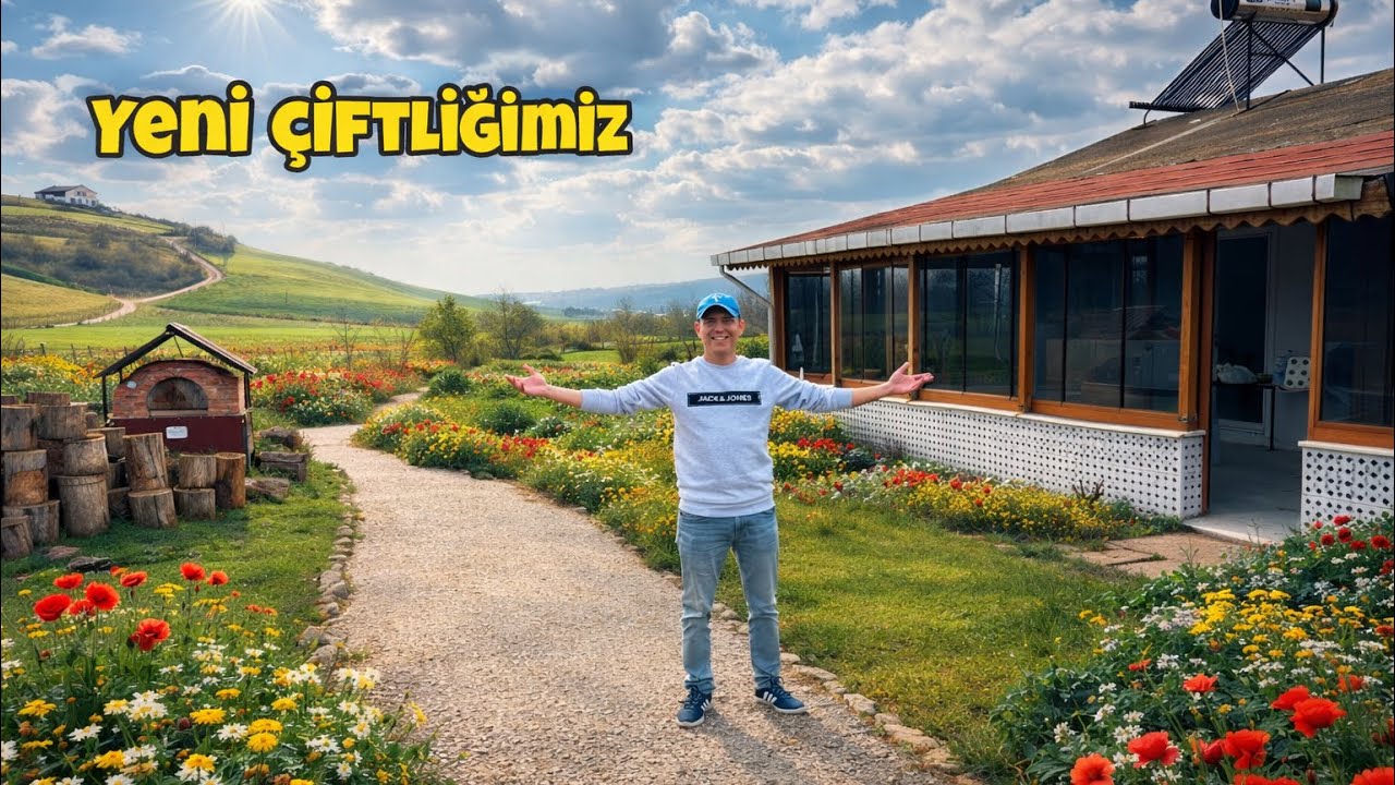 İşte Yeni Çiftliğimiz 🐏 ÇoK Şükür Sonunda Köy Hayatına Hayallere Adım 🍀 Hayırlı Olsun ☀️