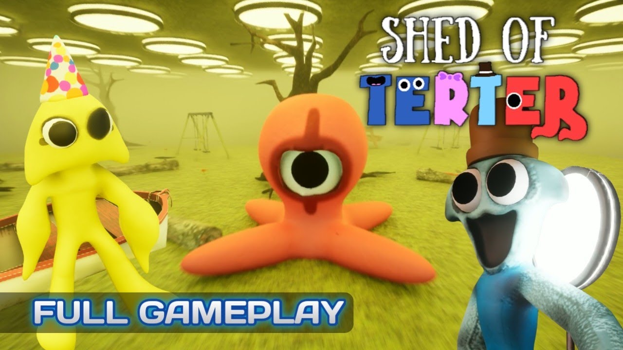 SHED OF TERTER (Remake) Full Gameplay - Mascot Horror