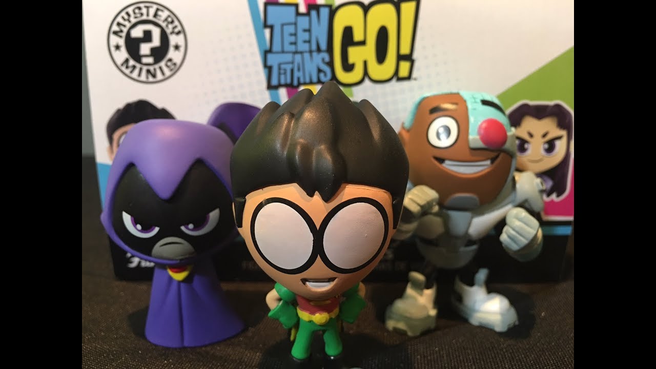 Teen Titans Go! Funko Mystery Minis Full Case Unboxing