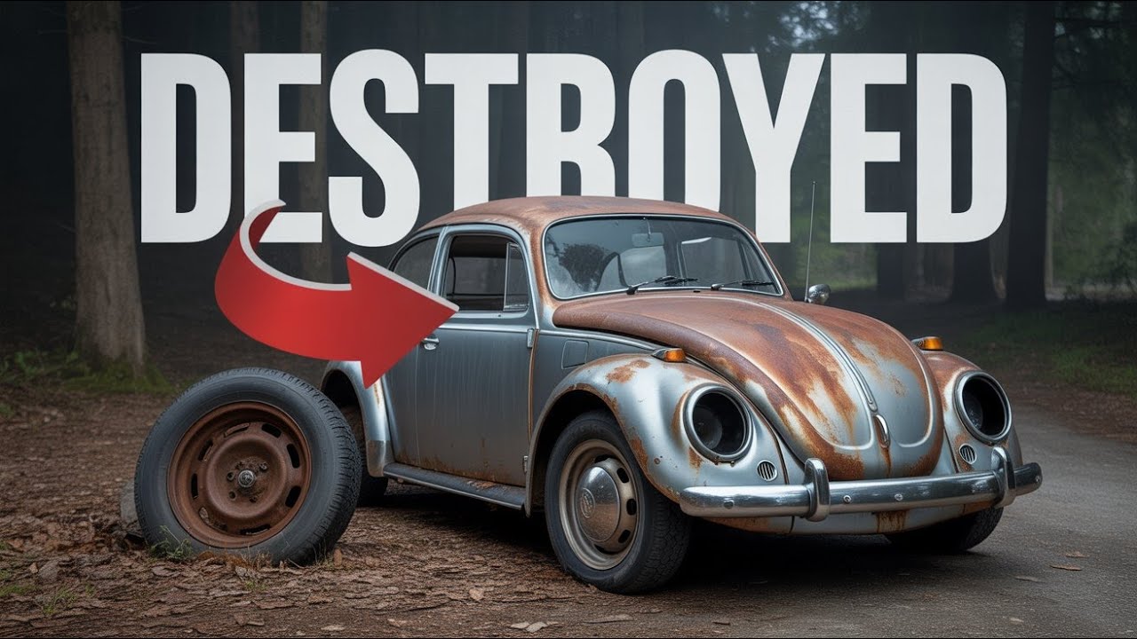 Restoring a 1972 Volkswagen Beetle#cinematicrestoration #asmrrestoration