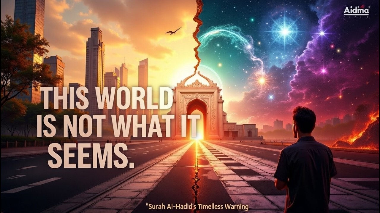 Surah Al-Hadid (57) Quran & English Translation –This World Is Only a Test | Powerful Quran Reminder