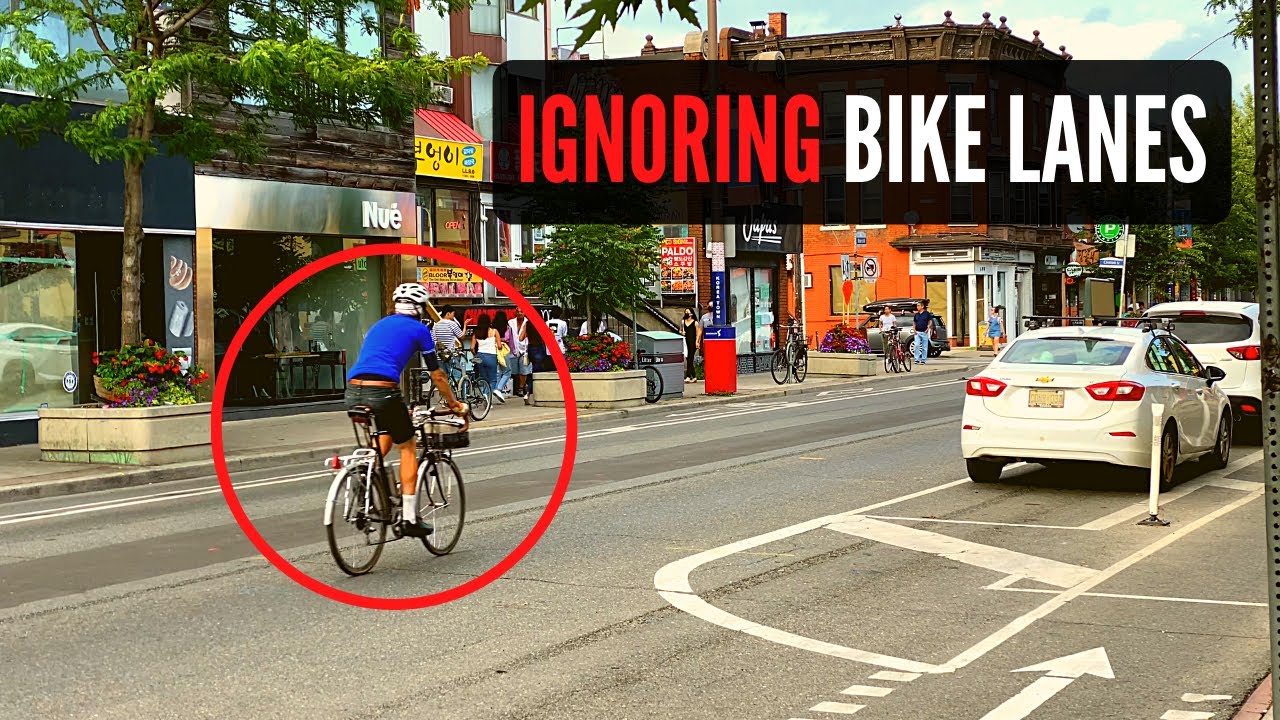 They Told Us Cyclists Don&rsquo;t Actually Use Bike Lanes