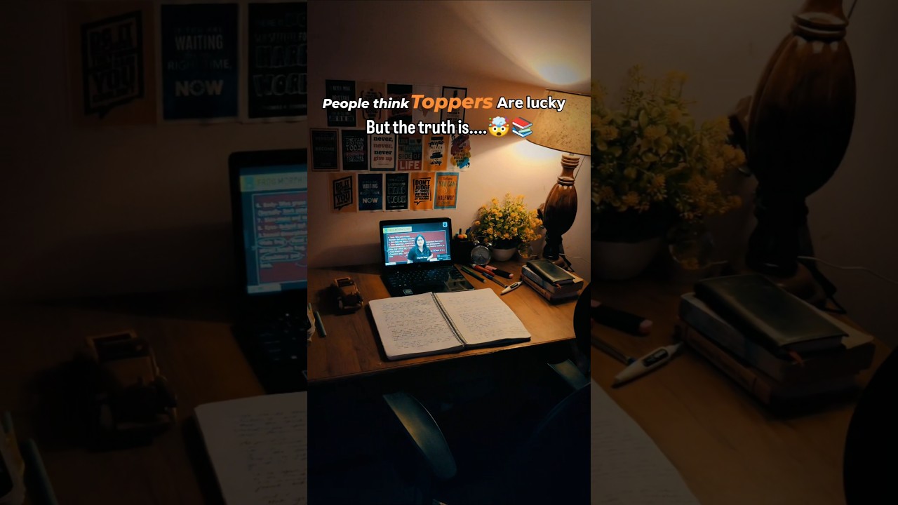 Toppers Are Not &lsquo;Lucky&rsquo;🥺📚#motivation #neet #relateable #study #aspirants #lucky #studytips #trending