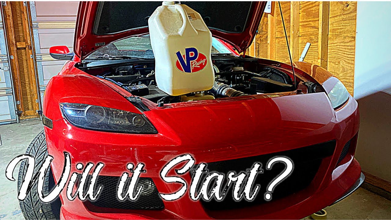 MAZDA RX8 HOW TO DRAIN THE FUEL TANK- WILL IT START?