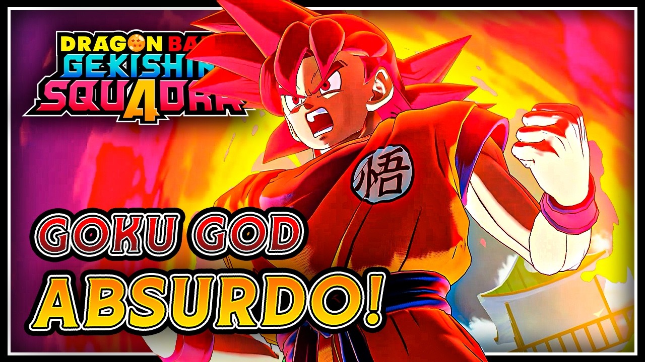 GOKU GOD vai EXPLODIR DANO no Dragon Ball Gekishin Squadra [PRÉVIA ANTECIPADA] Todas as Habilidades
