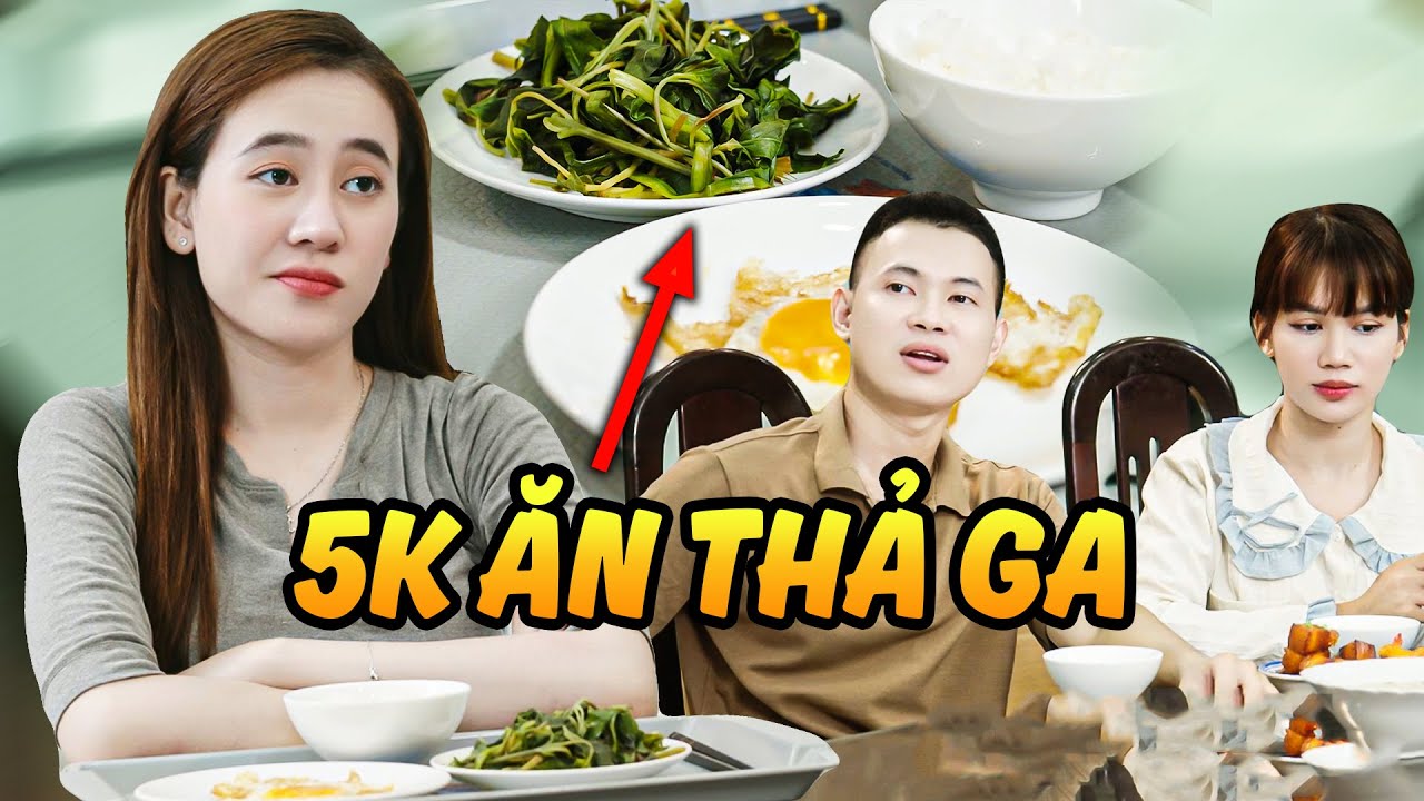 BỮA CƠM 5K ĂN THẢ GA CẢ GIA ĐÌNH ĂN VÔ TƯ | Series Cơm Sườn | Phim Ngắn Việt Nam Ngoại Tình