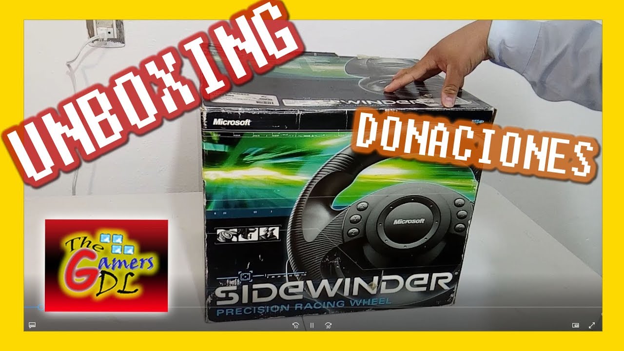 Unboxing Microsoft Sidewinder - DONACIONES AL CANAL!