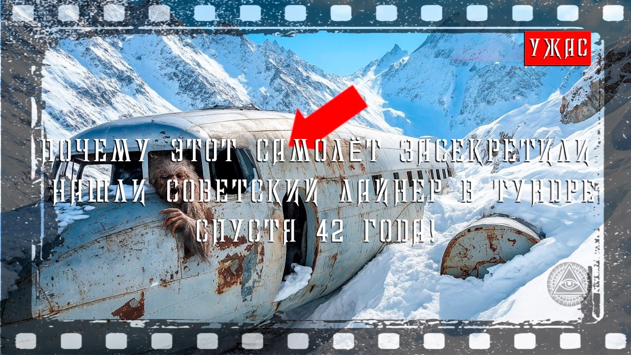 ПОЧЕМУ ЭТОТ САМОЛЁТ ЗАСЕКРЕТИЛИ Нашли СОВЕТСКИЙ лайнер в ТУНДРЕ спустя 42 года