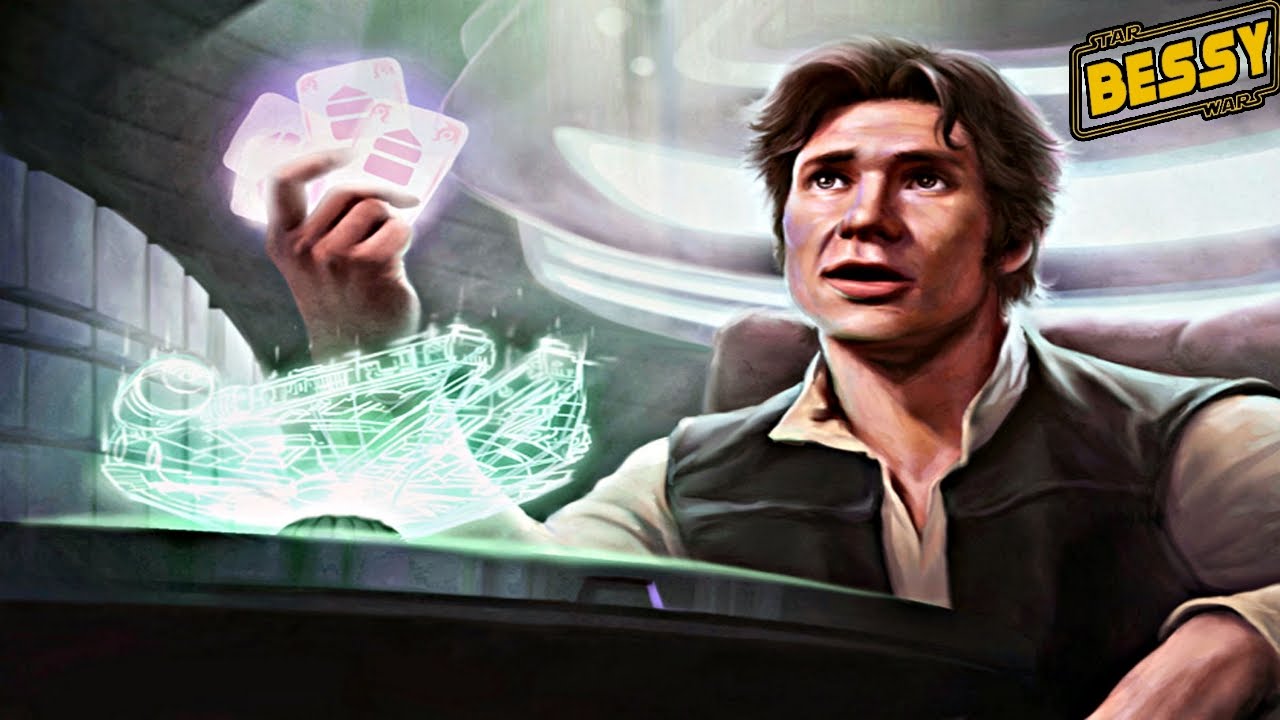 How Han Solo Won the Millenium Falcon from Lando (Canon & Legends) - Explain Star Wars (BessY)