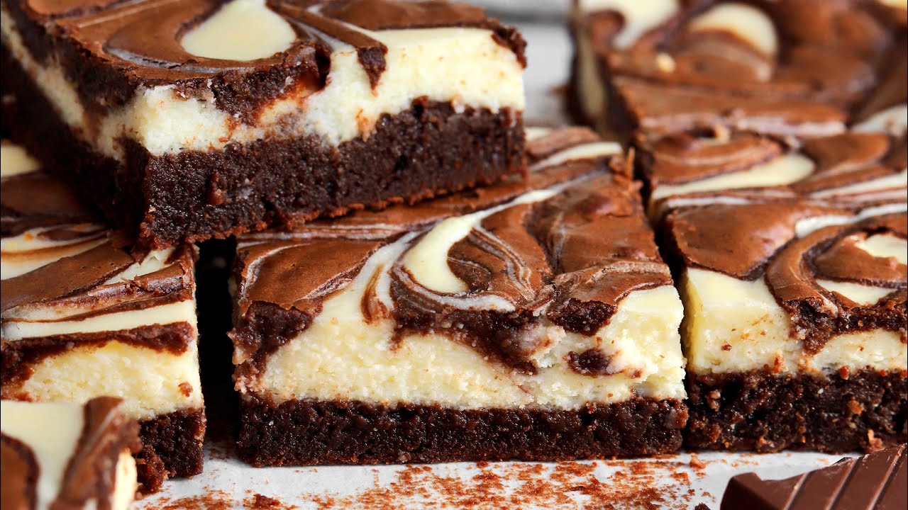 PERFECT Cheesecake Brownies