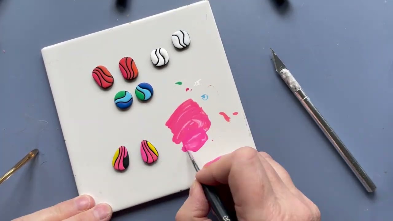 How well do Posca pens work on polymer clay?