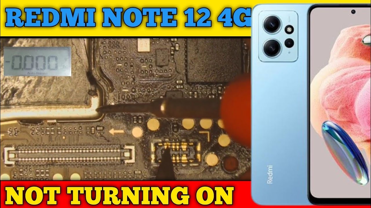 REDMI NOTE 12 5G DEAD SOLUTION | Mi Note 12 4g Not Turning On | mi note 12 5g dead problem solution