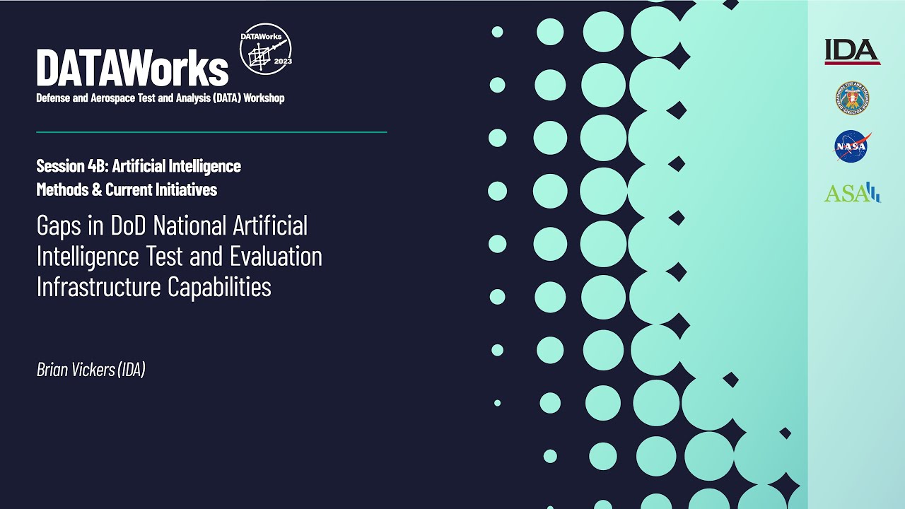 Gaps in DoD National Artificial Intelligence Test and Evaluation Infrastructure Capabilities