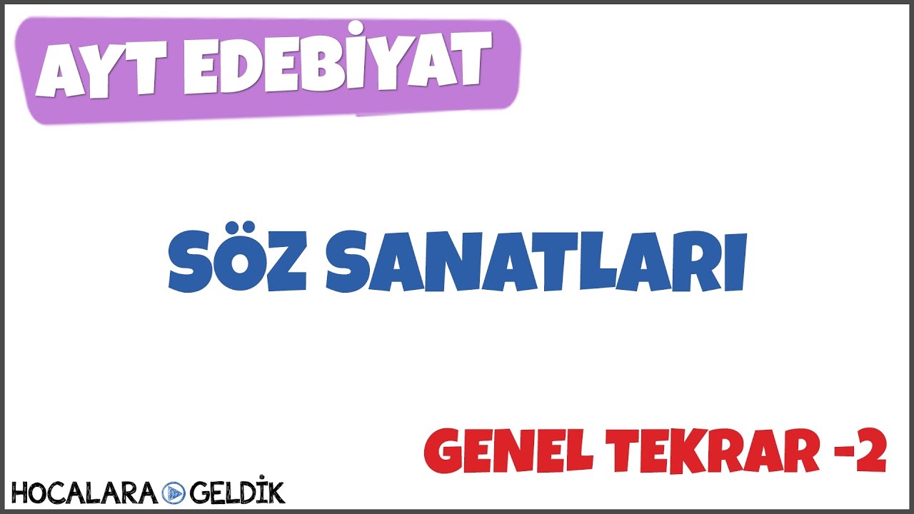 Söz Sanatları
