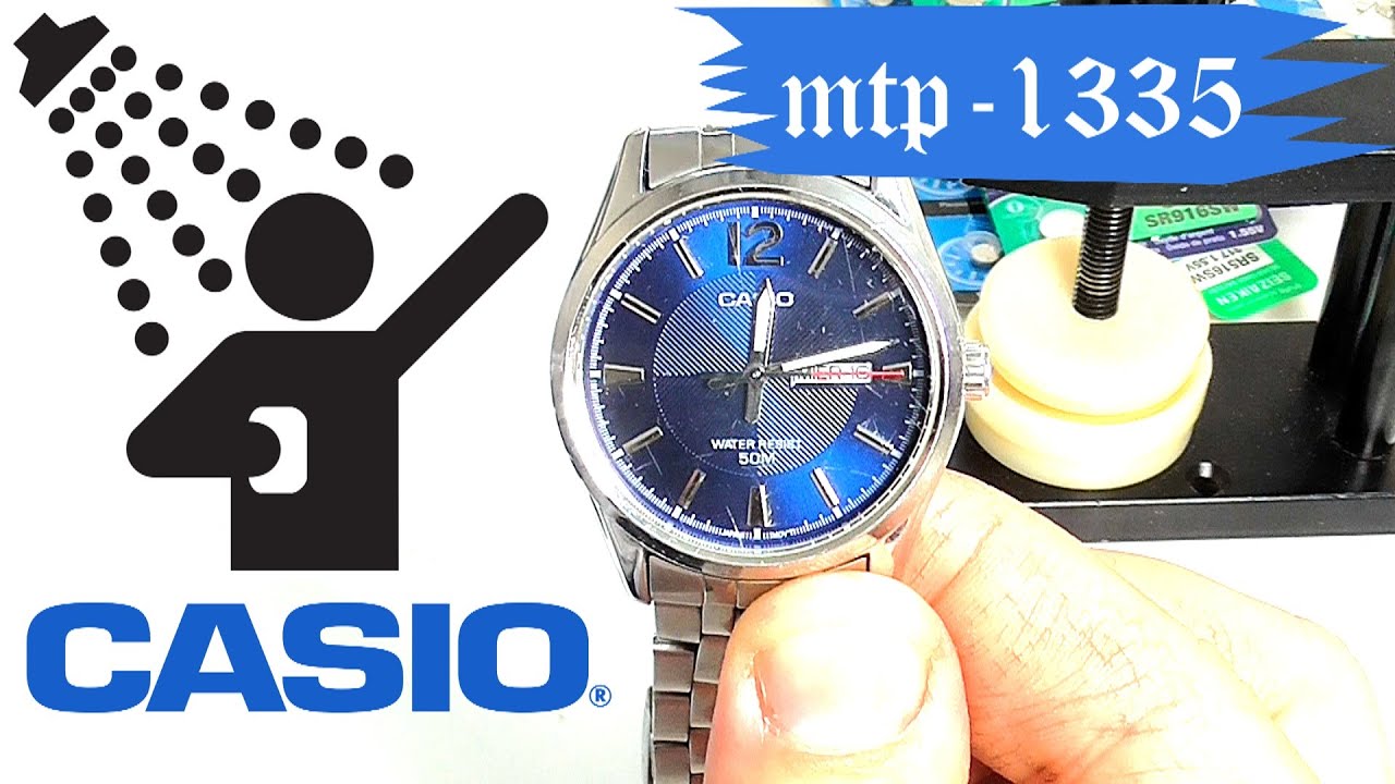 Casio MTP-1335 – можно в душ, но плавать – не стоит