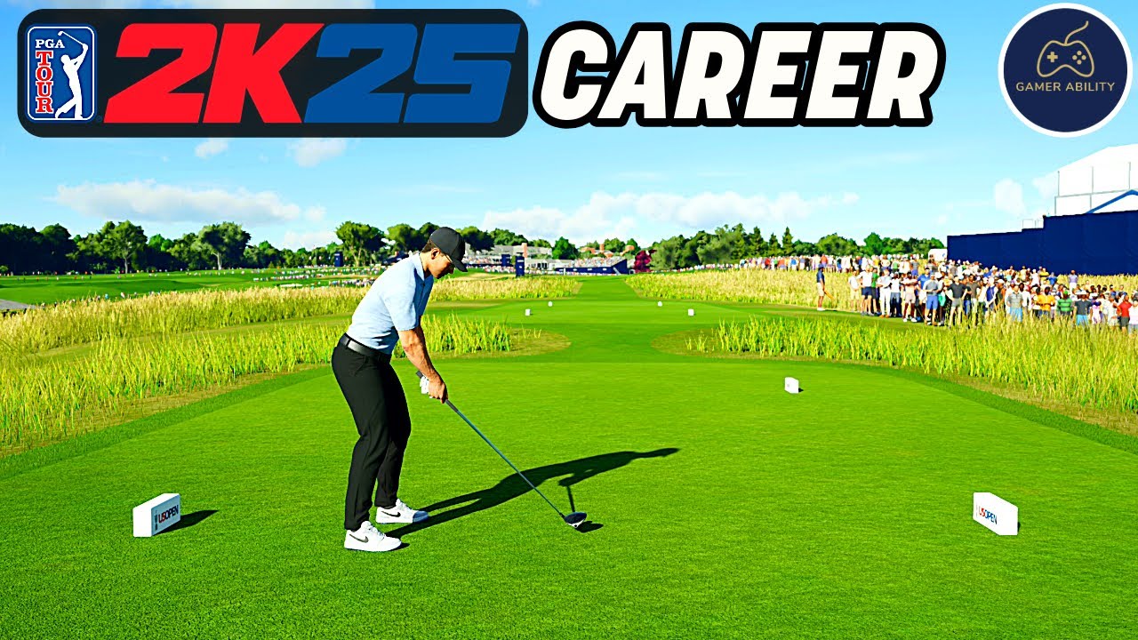 US OPEN Round 1! PGA TOUR 2K25 Career Mode Part 57!