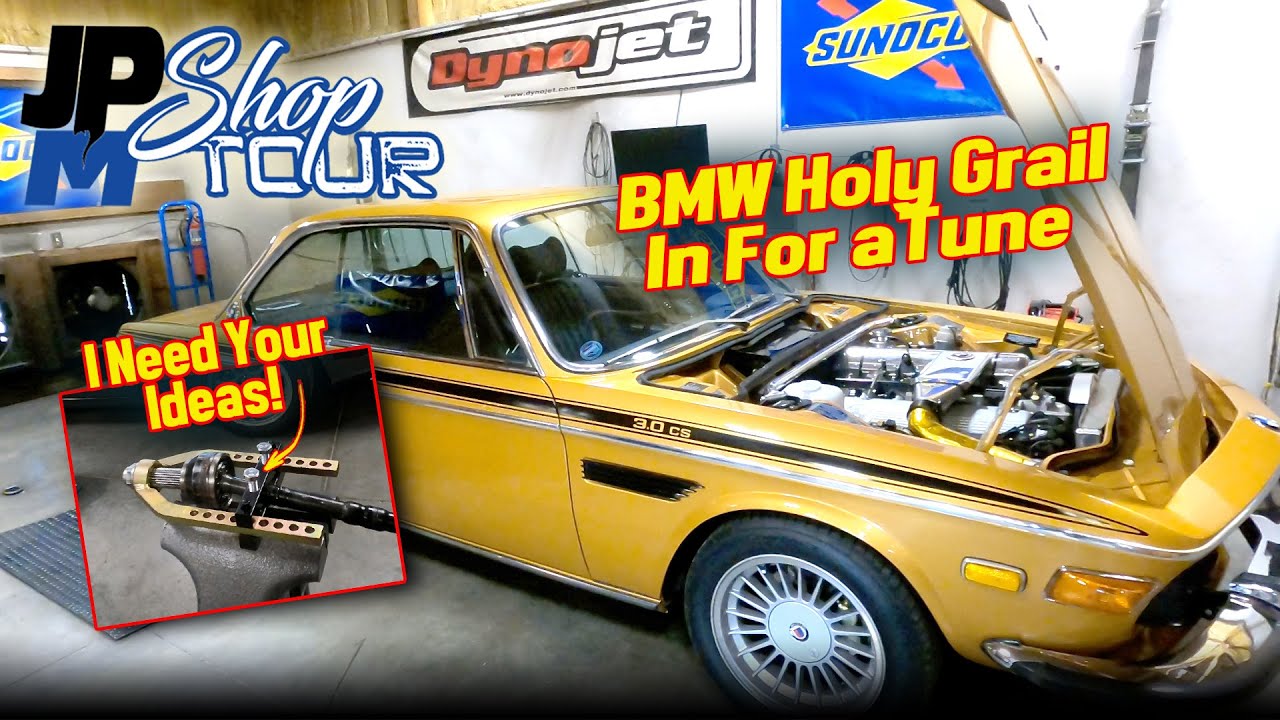 ТУР ПО МАГАЗИНАМ - Потрясающий BMW 3.0CS на тюнинге. Мне нужны ваши идеи!