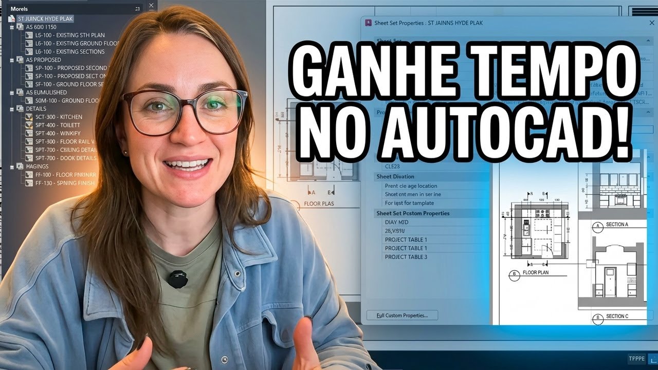 Você conhece a ferramenta Sheet Set Manager no autocad? Não? Então comecem agora!!