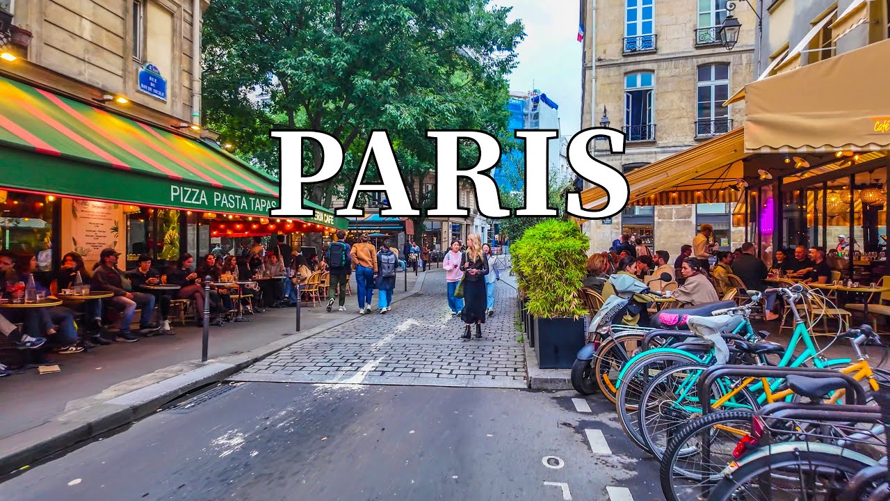 The Most Beautiful City in The World | Paris Walking Tour - Le Marais Neighborhood 