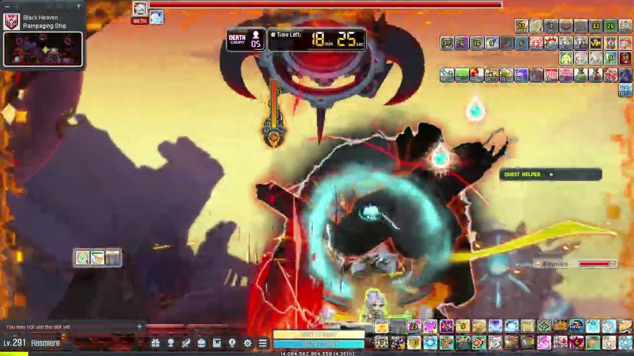 [MapleSEA] 356m CP Khali Xlotus Solo (19:42)
