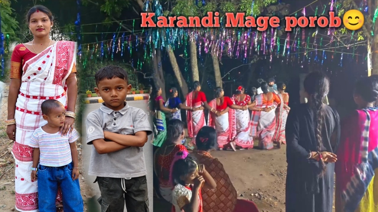 Karandi Mage pirob👉 Sen hui lena#Murmu Family blogss ❤️