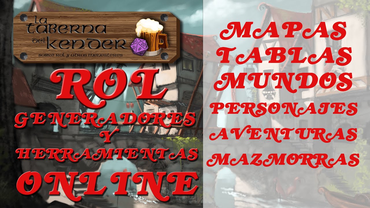 GENERADORES Y HERRAMIENTAS ONLINE GRATUITAS PARA JUGAR A ROL