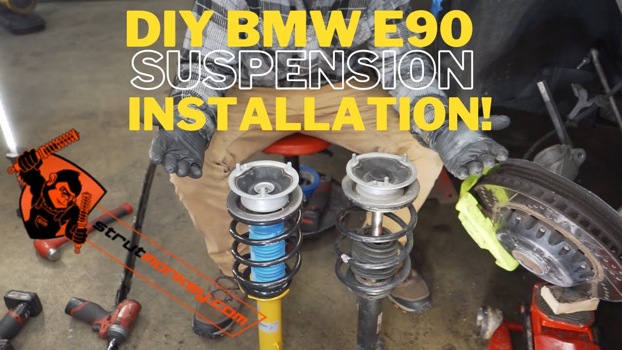 BMW E90 Suspension Install - StrutMonkey