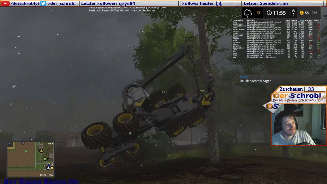 LS17 --- Gef&auml;llter Baum dreht durch -- Scorpionking