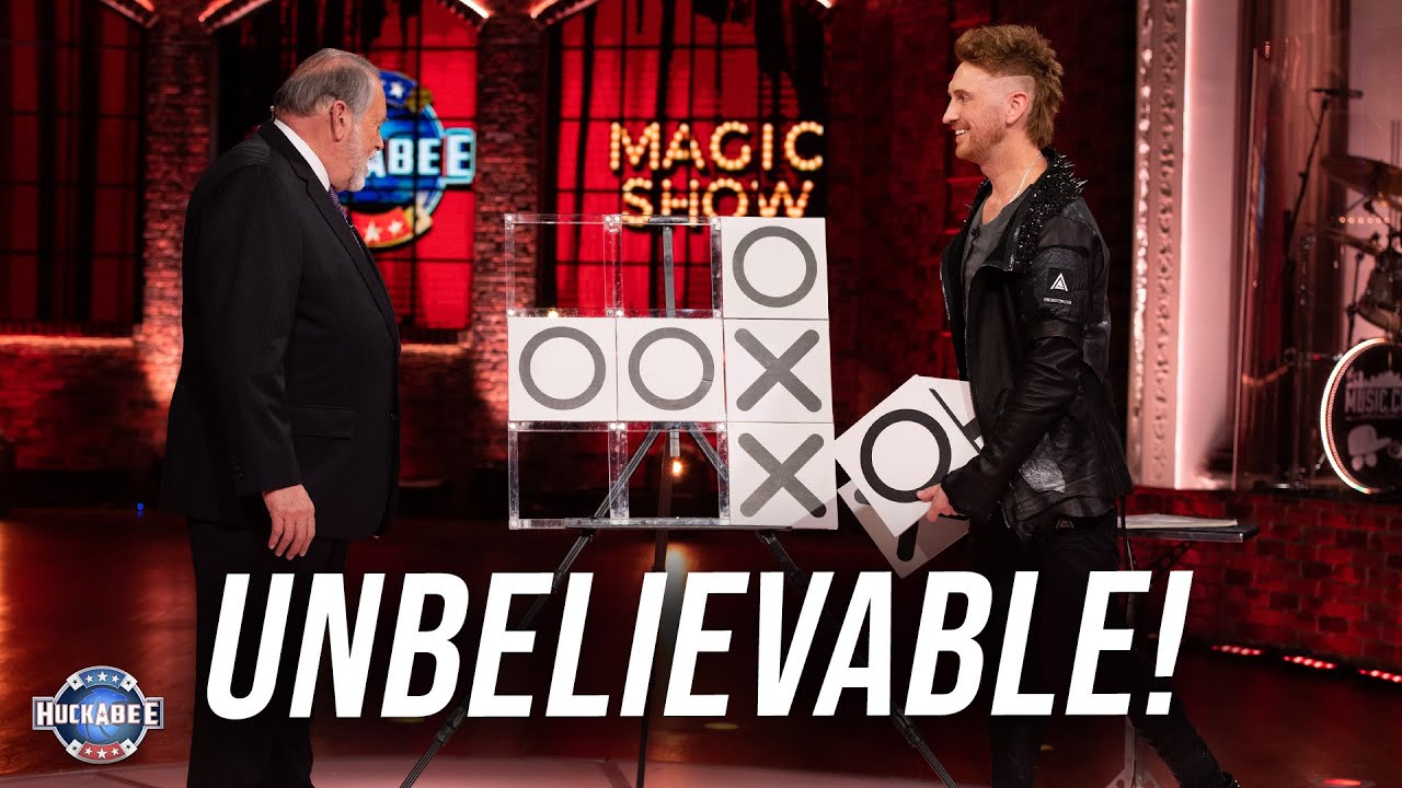 He Used Tic Tac Toe to Do Some SUPER Magic | Joseph Réohm | Jukebox | Huckabee