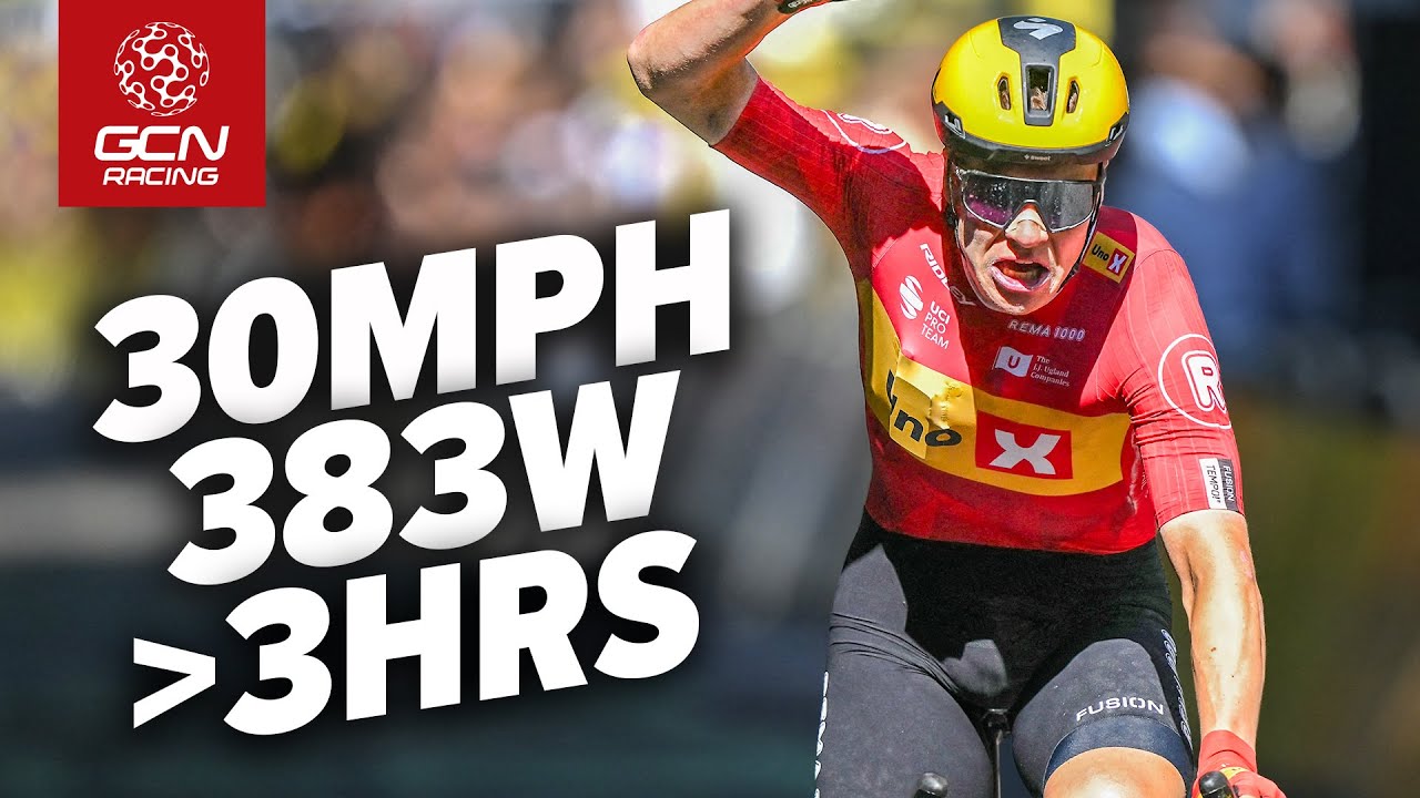 The CRAZY Power And Speed Of A Tour de France Stage Winner